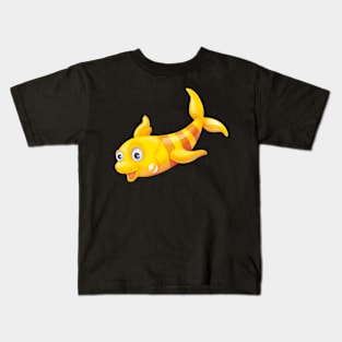 yellow fish clip art Kids T-Shirt